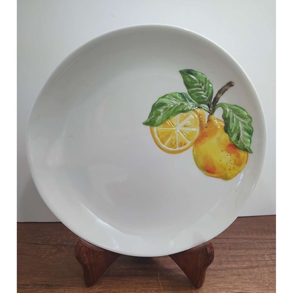 House & Garden Lemon Embossed Melamine Salad Plate  8.5" Replacement